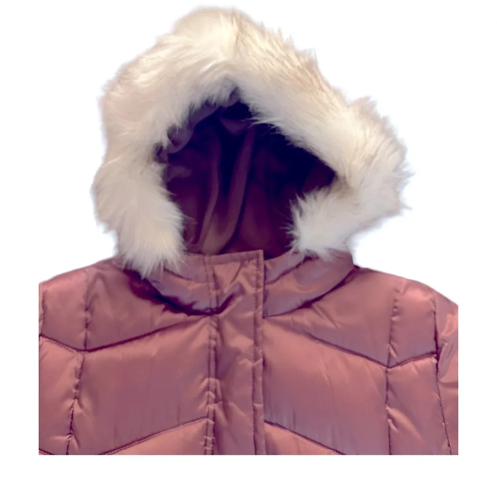 Children’s Place | Big Girls Rose/Pink Puffer Coat | Size XL (14) | NWOT NEW